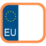 number plates eu android application logo